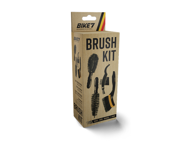 Bike7 Brush Kit Børstesett 4 Børster