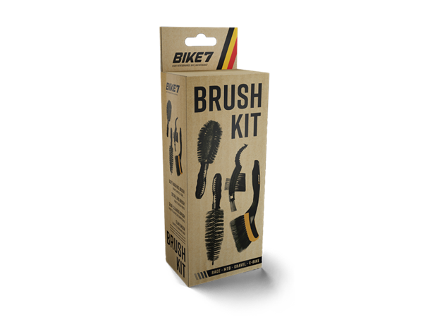 Bike7 Brush Kit Børstesett 4 Børster 