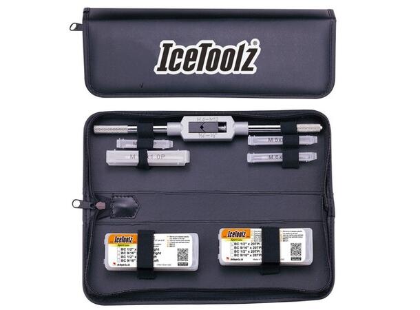 Ice Toolz Komplett Gjengeverktøy Sett 9 deler, m/etui 
