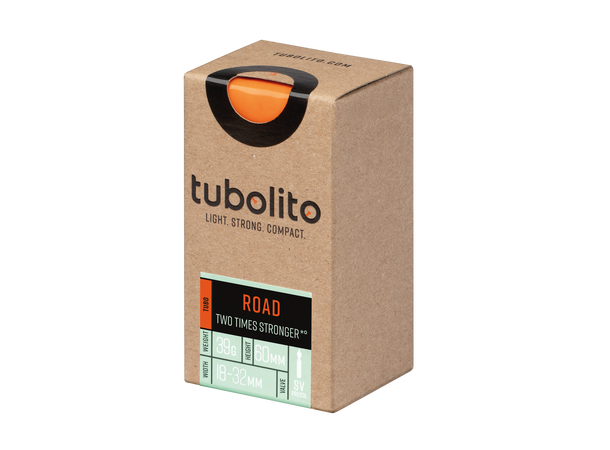 Tubolito Tubo Presta Road 28" Slange 18/32-622mm,TPU,oransje 60mm ventil,39g 