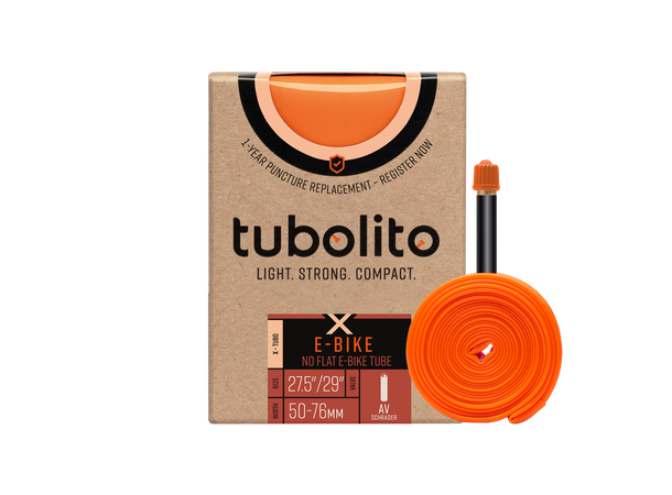 Tubolito X-Tubo Bil E-MTB Slange 50/76-622mm,TPU,sort 40mm ventil,160g 