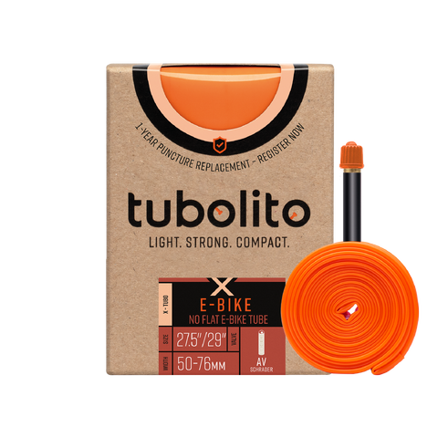 Tubolito X-Tubo Bil E-MTB Slange 50/76-622mm,TPU,sort 40mm ventil,160g