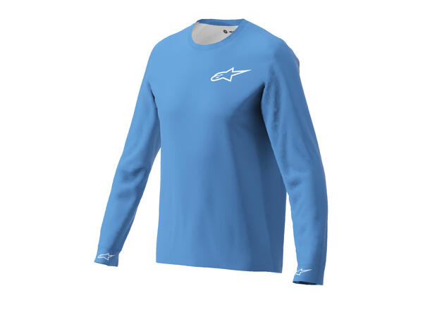 Alpinestars A-Aria Elite LS Trøye XX-Large, Blå 
