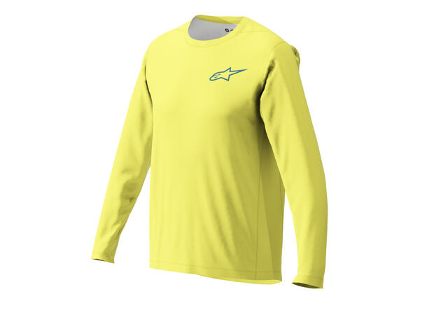 Alpinestars A-Dura Air LS Trøye Medium, Gul, Regular Fit 