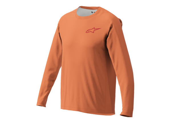 Alpinestars A-Dura Air LS Trøye XX-Large, Oransje, Regular Fit 