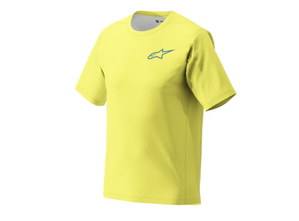 Alpinestars A-Dura Air SS Trøye Small, Gul, Regular Fit 