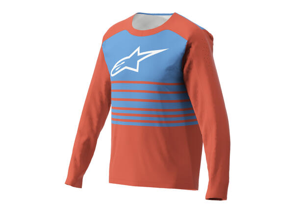 Alpinestars A-Dura Elite Blocked Trøye Medium, Rød, Regular Fit 