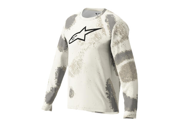 Alpinestars A-Dura Ride LS Trøye Small, Brun Camo, Regular Fit 