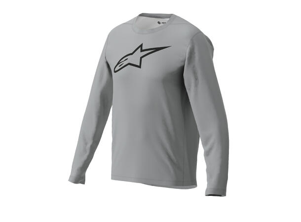 Alpinestars A-Dura Ride LS Trøye XX-Large, Grå, Regular Fit 