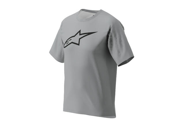 Alpinestars A-Dura Ride SS Trøye Medium, Grå, Regular Fit 