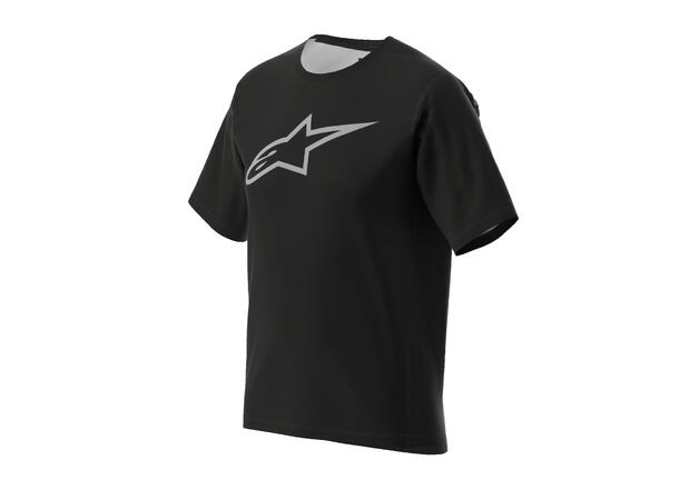 Alpinestars A-Dura Ride SS Trøye Small, Sort, Regular Fit 