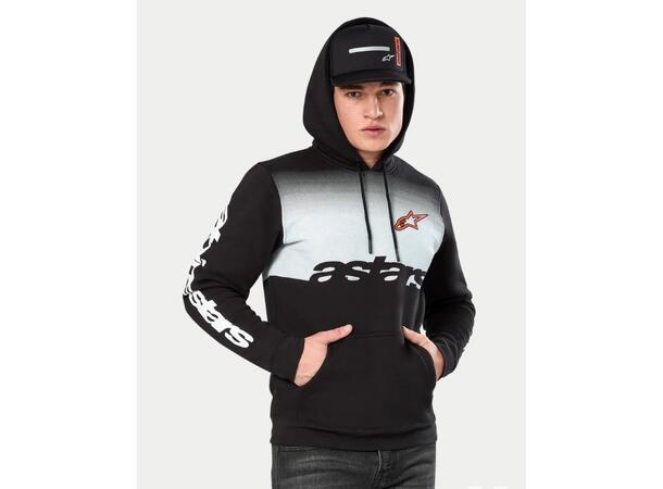 Alpinestars Specter Hettegenser Sort S Astarlogo, fade 