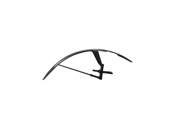 BBB DiscGuard Plus BFD-66F Forskjerm 28"/42-57mm, Sort, Plast 