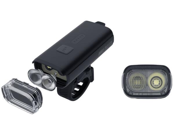 BBB StrikeDuo 1400i BLS-271i Frontlykt 1400 Lumens, USB-C, Sort 