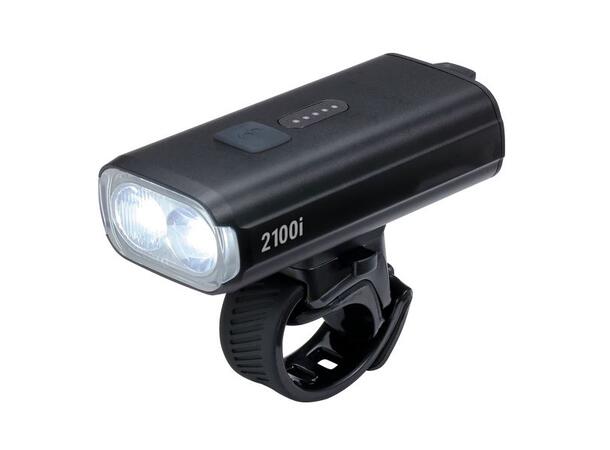 BBB StrikeDuo 2100i BLS-273i Frontlykt 2100 Lumens, USB-C, Sort 