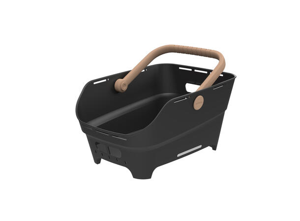 Basil Cento Neo MIK Kurv Bak Sort, 21 Liter, Ink MIK plate 