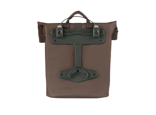 Basil City MIK Studs Sideveske Brun, 16Liter, ink MIK Studs plate 