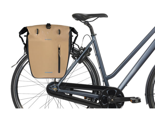 Basil Rivo MIK Hooks Sideveske 15-31Liter, MIK Hooks System, Vanntett 