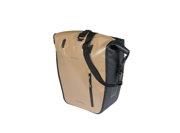 Basil Rivo MIK Hooks Sideveske L Sand, 31Liter, MIK Hooks System,Vanntett 