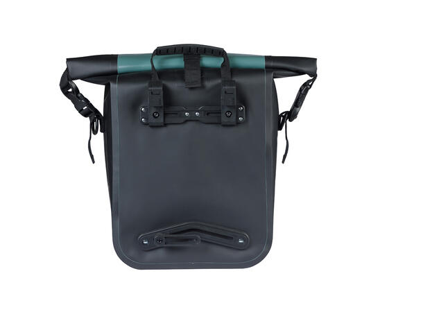 Basil Rivo MIK Hooks Sideveske M Grønn, 15Liter,MIK Hooks System,Vanntett 