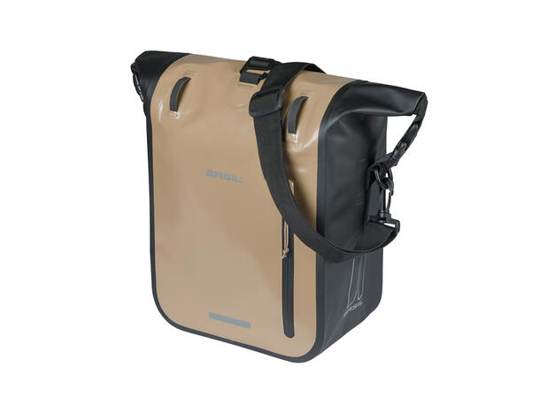 Basil Rivo MIK Hooks Sideveske M Sand, 15Liter, MIK Hooks System,Vanntett 