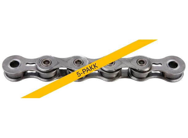 KMC e101 EPT Wide El-Sykkel Kjede 5pk Single, 5x112 ledd, 1/2"x1/8", Rustfritt 