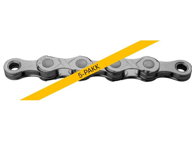 KMC e10 EPT El-Sykkel Kjede Sølv 5pk 10-Delt, 5x136 ledd, 5.88mm, Rustfritt 