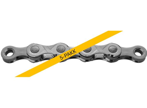 KMC e11 EPT El-Sykkel Kjede Sølv 5pk 11-Delt, 5x136 ledd, 5.65mm, Rustfritt 