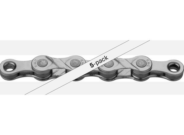 KMC e9 EPT El-Sykkel Kjede Sølv 9-Delt, 5x136 ledd, 6.6mm 
