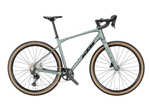 KTM Gravelator 15 XS/49, Blå/Grønn Matt, 6 