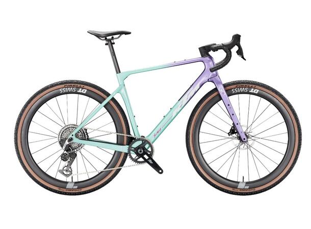 KTM Gravelator Prime Smaragd/Fiolet, 6 