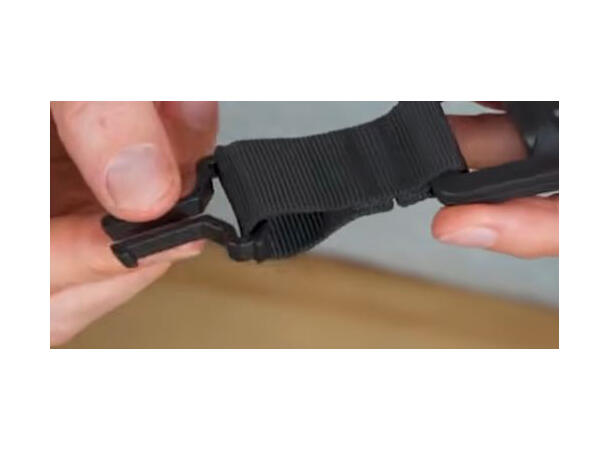 Kids Ride Shotgun Pro Seat Buckle Clip Til Pro sete, for feste av EVO sele 