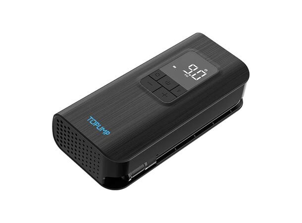 Topump A12 Elektrisk Pumpe LED-Display, 150psi, 410g, 4000mAh 
