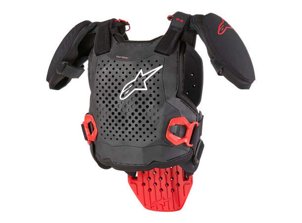 Alpinestars A-5 S V2 Bryst/Ryggplate JR Level 2 rygg/bryst+ Level1 skulder 