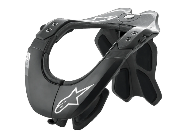 Alpinestars Bns Tech 2 Nakkebeskytter Large/X-Large, Sort/grå, Cat II, 630gr 