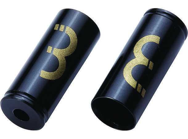 BBB CableEnd BCB-162 Endehylser 5mm, 10stk, sort, alu m/støvpakning 