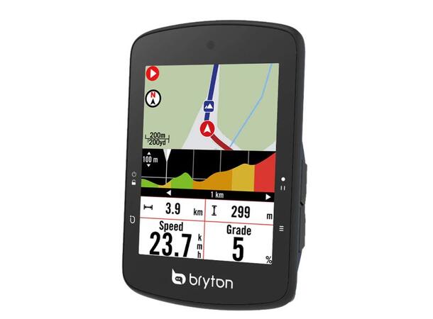Bryton Rider S510 E GPS Computer 2.8", fargeskjerm-touch, full GNSS, 96g 