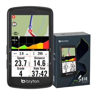 Bryton Rider S810 E GPS Computer 3.5&quot;, fargeskjerm-touch, full GNSS, 116g