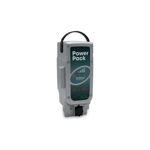 E-Bike Vision Panasonic 510Wh 26V, Seterør, 20Ah, 3.0kg