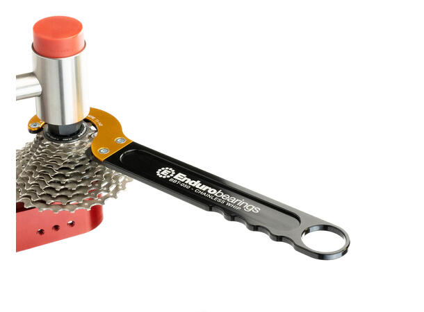 Enduro BBT-050 Chainless Whip Kjedepisk Sort/gul, 11-14T, 89gr 