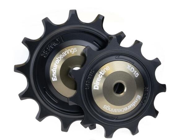 Enduro XD-15 Ceramic Trinsehjul Sort 11-13T, Shimano GRXm, 11/12-delt, 5mm 