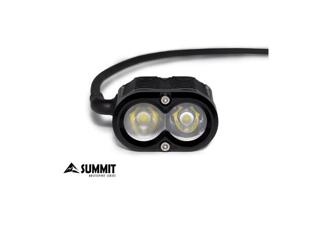 Gloworm X2 Summit Multisportlykt 2000 L, remote, OLED 5000mAh, 290g 