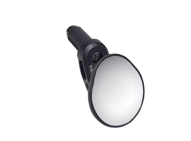Hafny SpyDrop Universal Speil Sort, HD-glass, 55x60mm, styreende 