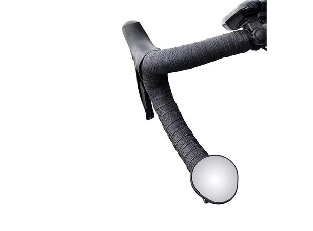 Hafny SpyDrop Universal Speil Sort, HD-glass, 55x60mm, styreende 