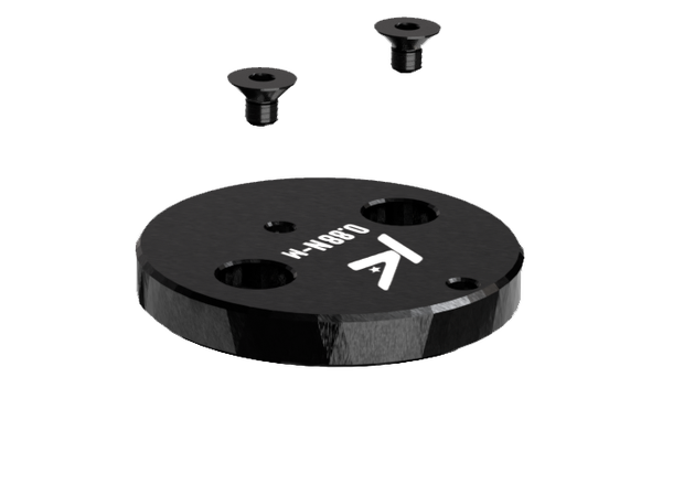 K-Edge Garmin EDGE 1050 Offset Spacer alu, 3mm høyde, ink. skruer 