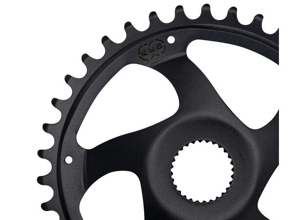 KMC Bosch Gen4 NS Krankdrev 38T Bosch, 11/128", Super Narrow, stål 