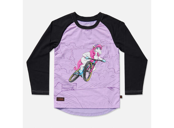 Kids Ride Shotgun Kids MTB Trøye Vindtett front, lang arm 
