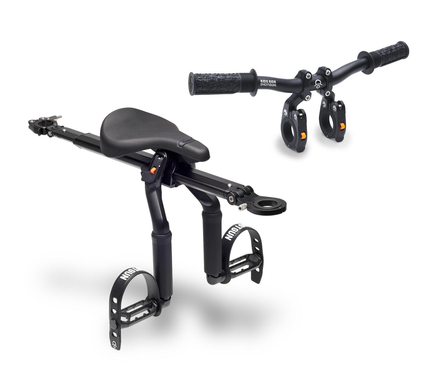 Kids Ride Shotgun Pro Barnesete Combo Sett med Pro barnesete og styre