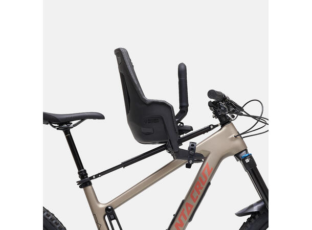 Kids Ride Shotgun Pro EVO Barnesete Front montert, fra 9 mnd., ink. styre 