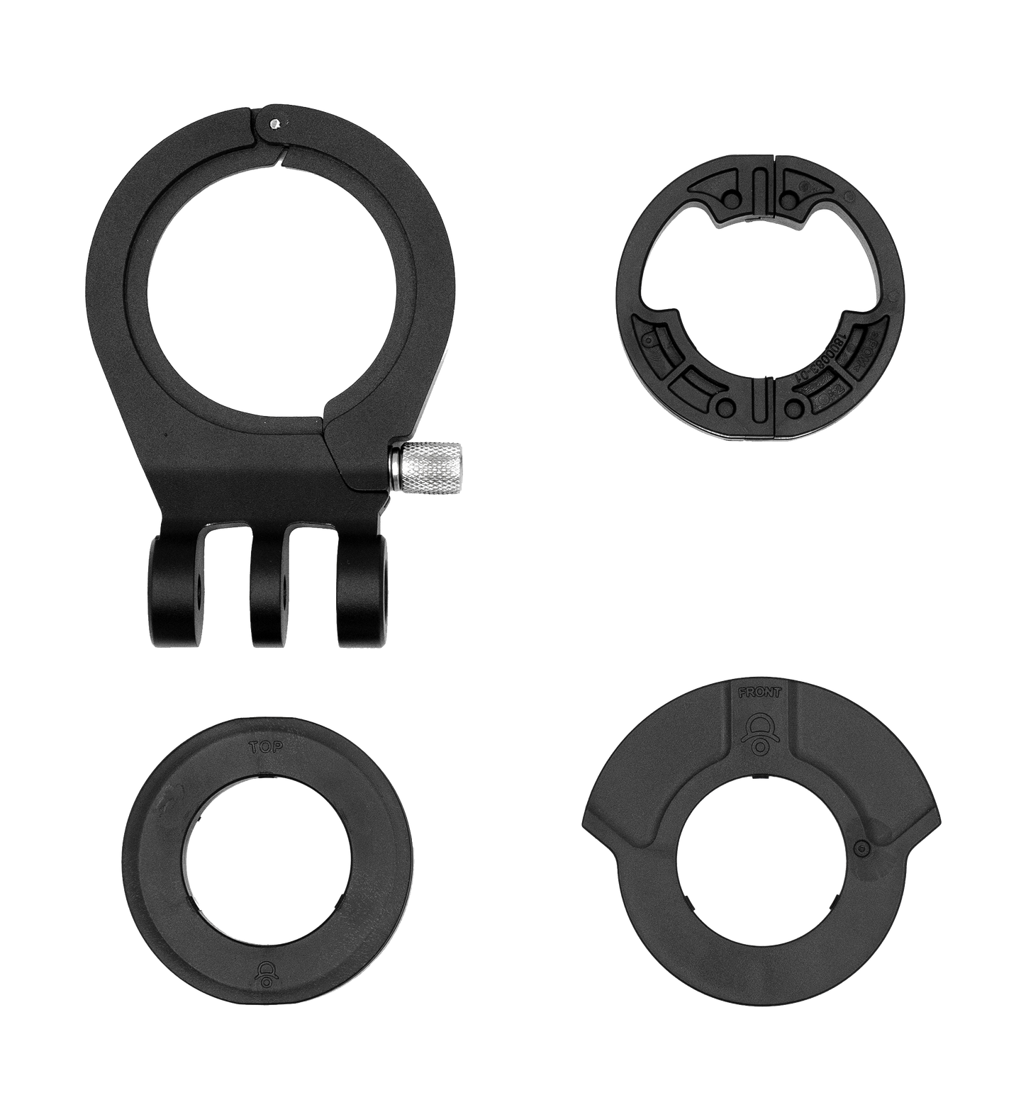 Kids Ride Shotgun Pro ICR Adaptersett For sykler med ICR styrelager, 4 deler